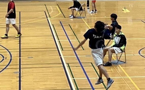 大会風景(2) バドミントン部(男子)/大会の写真です。