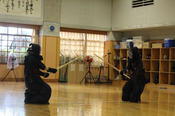 剣道部／稽古の様子です。