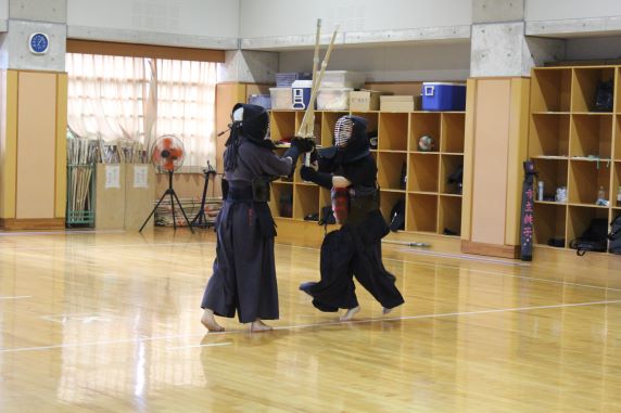 稽古の様子 剣道部/稽古の様子です。