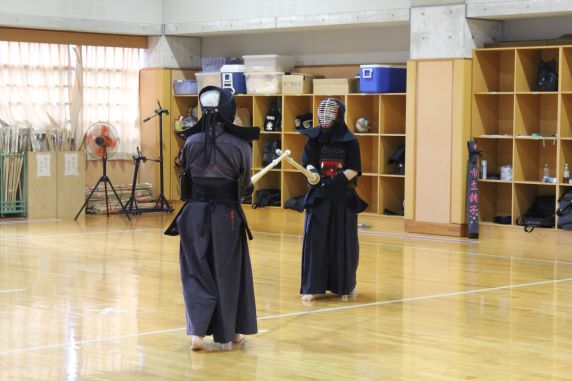稽古の様子 剣道部/稽古の様子です。