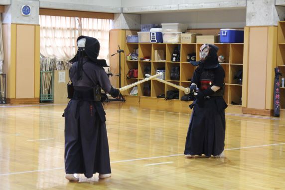稽古の様子 剣道部/稽古の様子です。