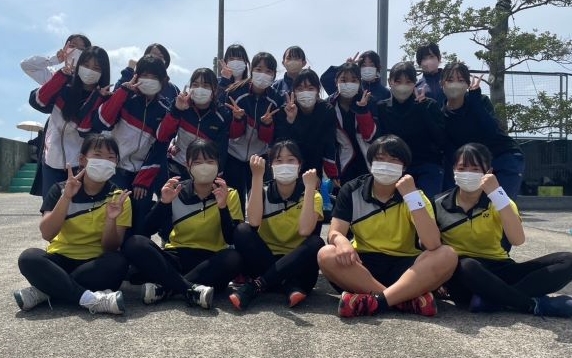 女子集合写真 テニス部/女子の集合写真
